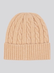 U.S. Polo Assn Natural Signature Cable Knit Winter Beanie - Image 2 of 3