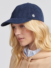 Blau - U.S. Polo Assn. Womens Corduroy Casual 100% Cotton Cap - Bild 2 von 8