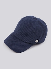 Blau - U.S. Polo Assn. Womens Corduroy Casual 100% Cotton Cap - Bild 5 von 8