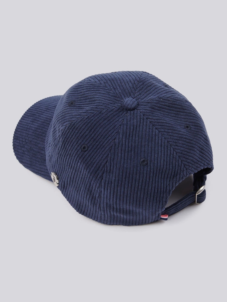 U.S. Polo Assn. Blue Womens Corduroy Casual 100% Cotton Cap - Image 6 of 8