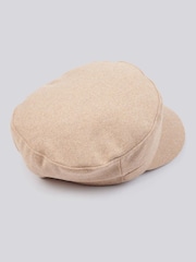 U.S. Polo Assn Natural Womens Felt Baker Boy Hat - Image 5 of 6