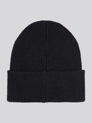 U.S. Polo Assn. Black Double Horsemen Knit Winter Beanie - Image 2 of 3
