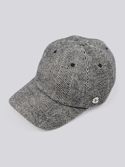 U.S. Polo Assn Black Womens Herringbone Casual Cap - Image 1 of 4