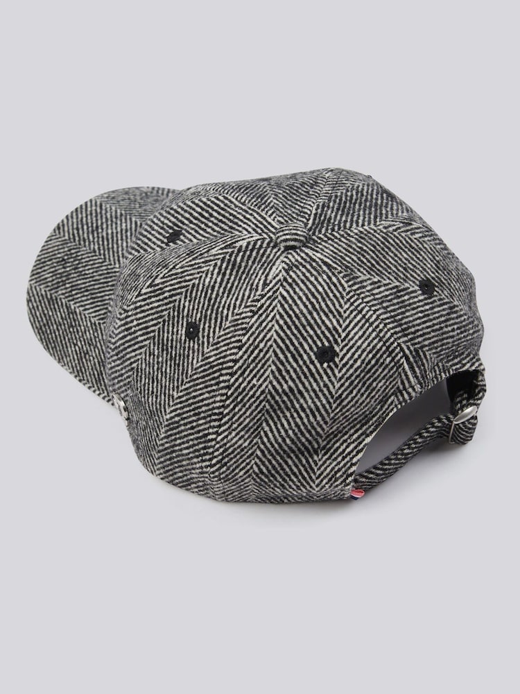 U.S. Polo Assn Black Womens Herringbone Casual Cap - Image 2 of 4