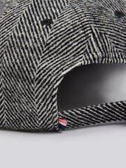 U.S. Polo Assn Black Womens Herringbone Casual Cap - Image 4 of 4