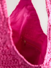 Rosa - Bolso shopper paja - Imagen 6 de 8