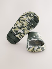 Khaki Green Marble Sliders - Image 3 of 5