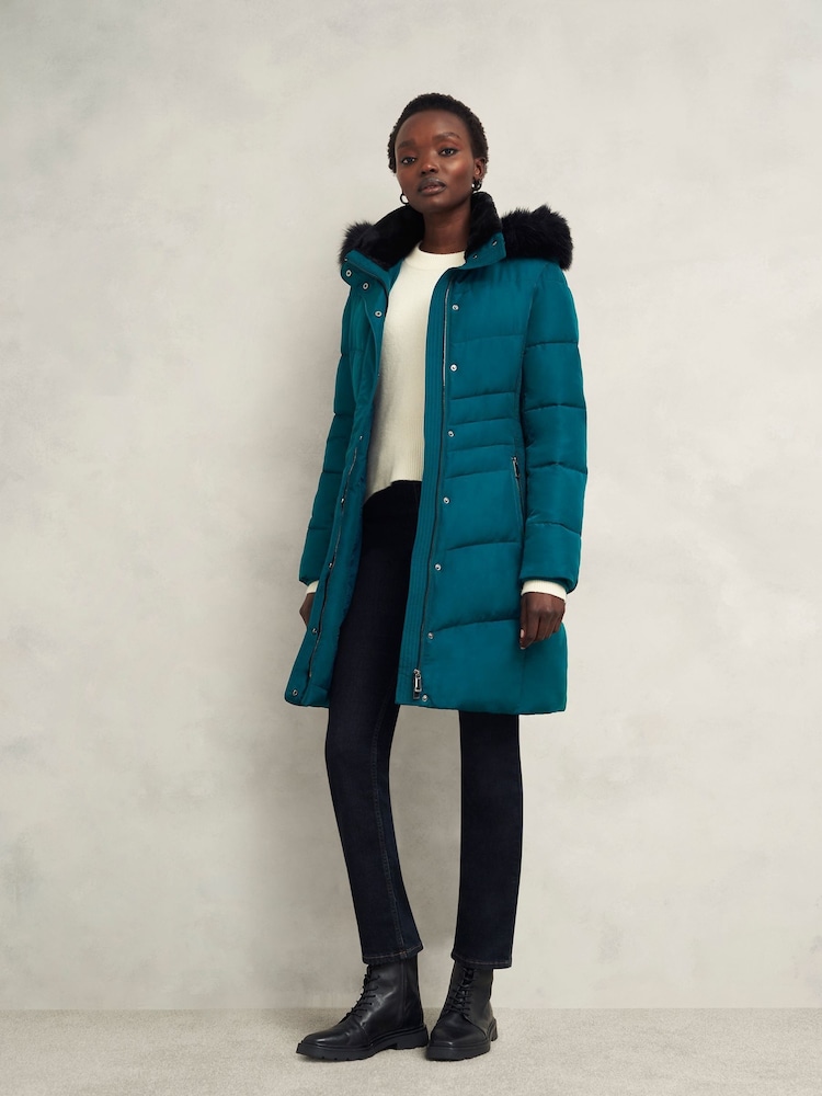 Hobbs Green Petite Jaymie Puffer Jacket - Image 1 of 4 Hobbs Green Petite Jaymie Puffer Jacket - Image 1 of 4