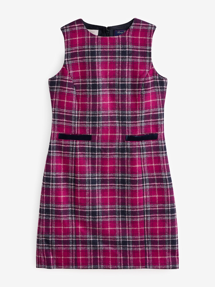 Hobbs Pink Petite Margot Dress - Image 5 of 5 Hobbs Pink Petite Margot Dress - Image 5 of 5