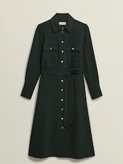 Hobbs Green Petite Pricilla Dress - Image 4 of 4