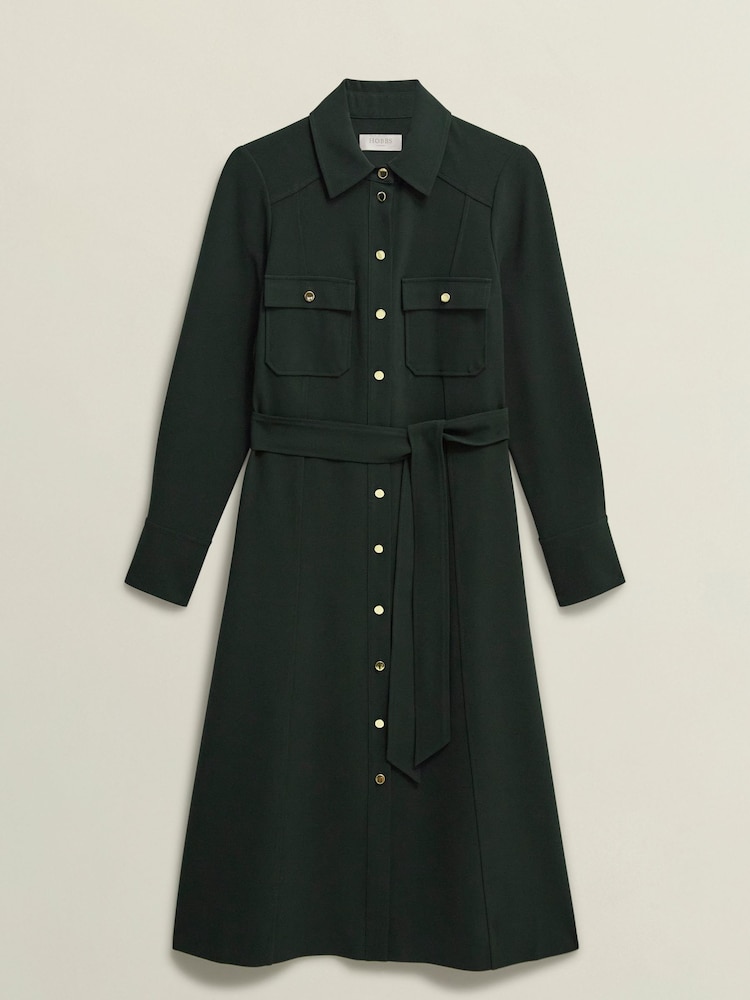 Hobbs Green Petite Pricilla Dress - Image 4 of 4