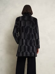 Hobbs Black Petite Rosanne Coat - Image 2 of 4