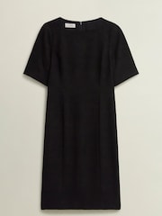 Hobbs Black Petite Maya Dress - Image 4 of 4