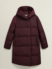 Hobbs Purple Petite Darla Puffer Jacket - Image 4 of 4