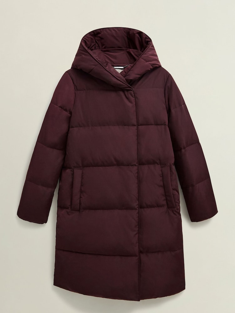 Hobbs Purple Petite Darla Puffer Jacket - Image 4 of 4