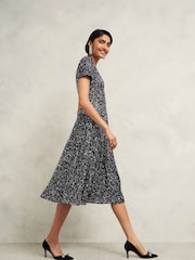 Hobbs Black Petite Tatiana Dress - Image 2 of 4