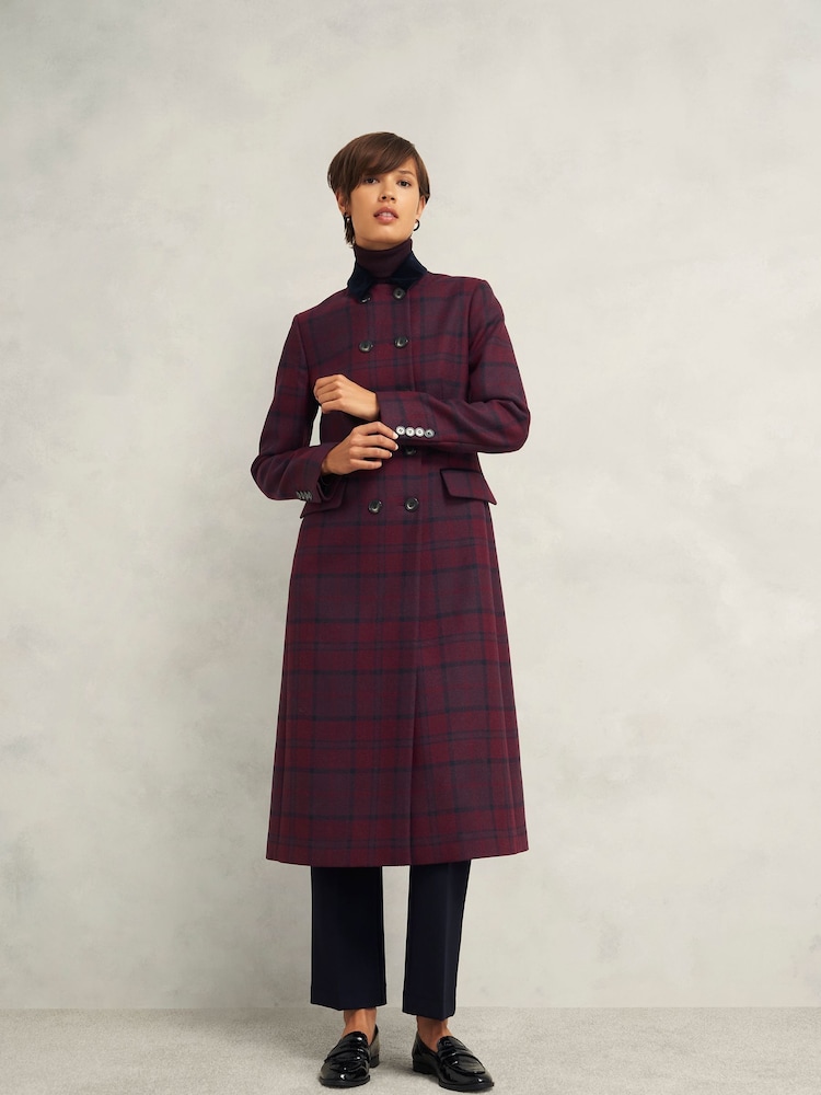 Hobbs Pink Petite Patricia Coat - Image 1 of 3