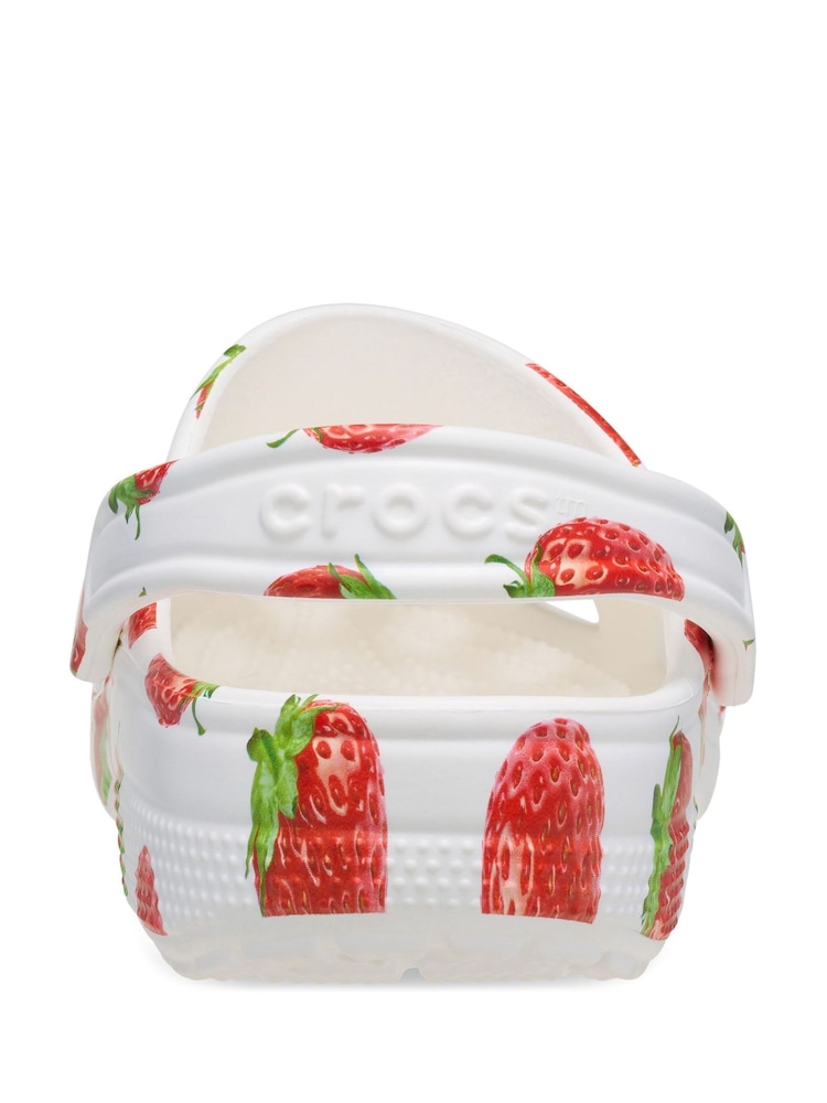 Crocs Red Classic Fresh Fruits Clogs - Image 2 of 6 Crocs Red Classic Fresh Fruits Clogs - Image 2 of 6