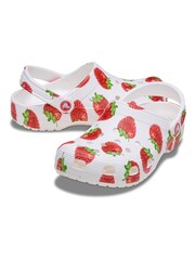 Crocs Red Classic Fresh Fruits Clogs - Image 5 of 6