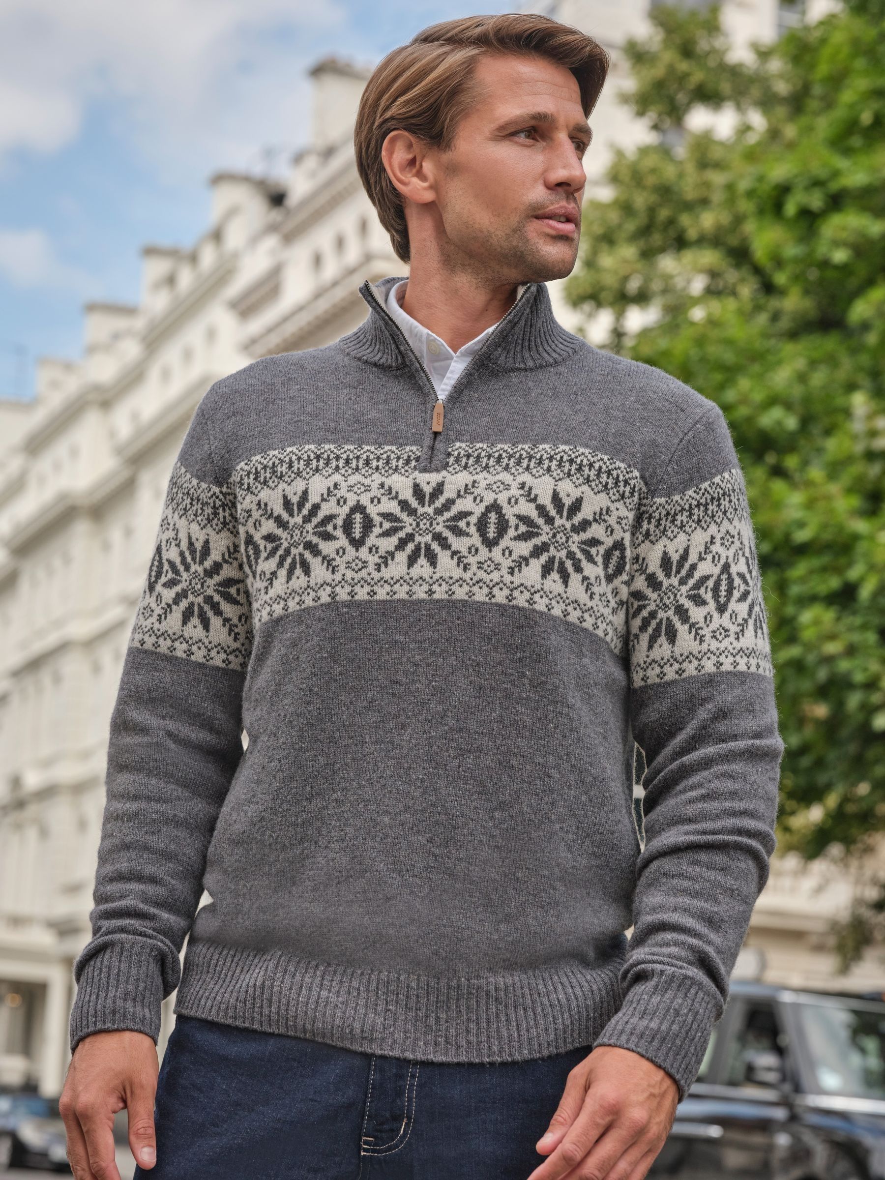 ENNOY　MERINO WOOL SWEATER (MIX GRAY) ennoy MERINO WOOL SWEATER MIX GRAY Sサイズ - メルカリ