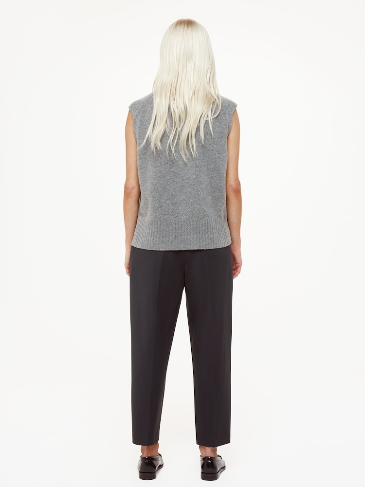 Whistles Black Petite Lila Ponte Trousers - Image 2 of 5