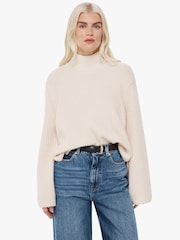Whistles Blue 100% Cotton Petite Authentic Barrel Leg Jeans - Image 3 of 5