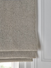 Grey Textured Ready Made Blackout Roman Blinds - Image 4 of 8