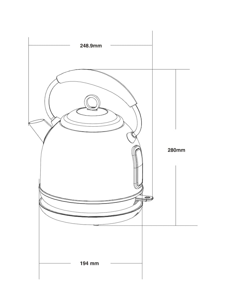 Cream Hamish Malvern Kettle - Image 6 of 6