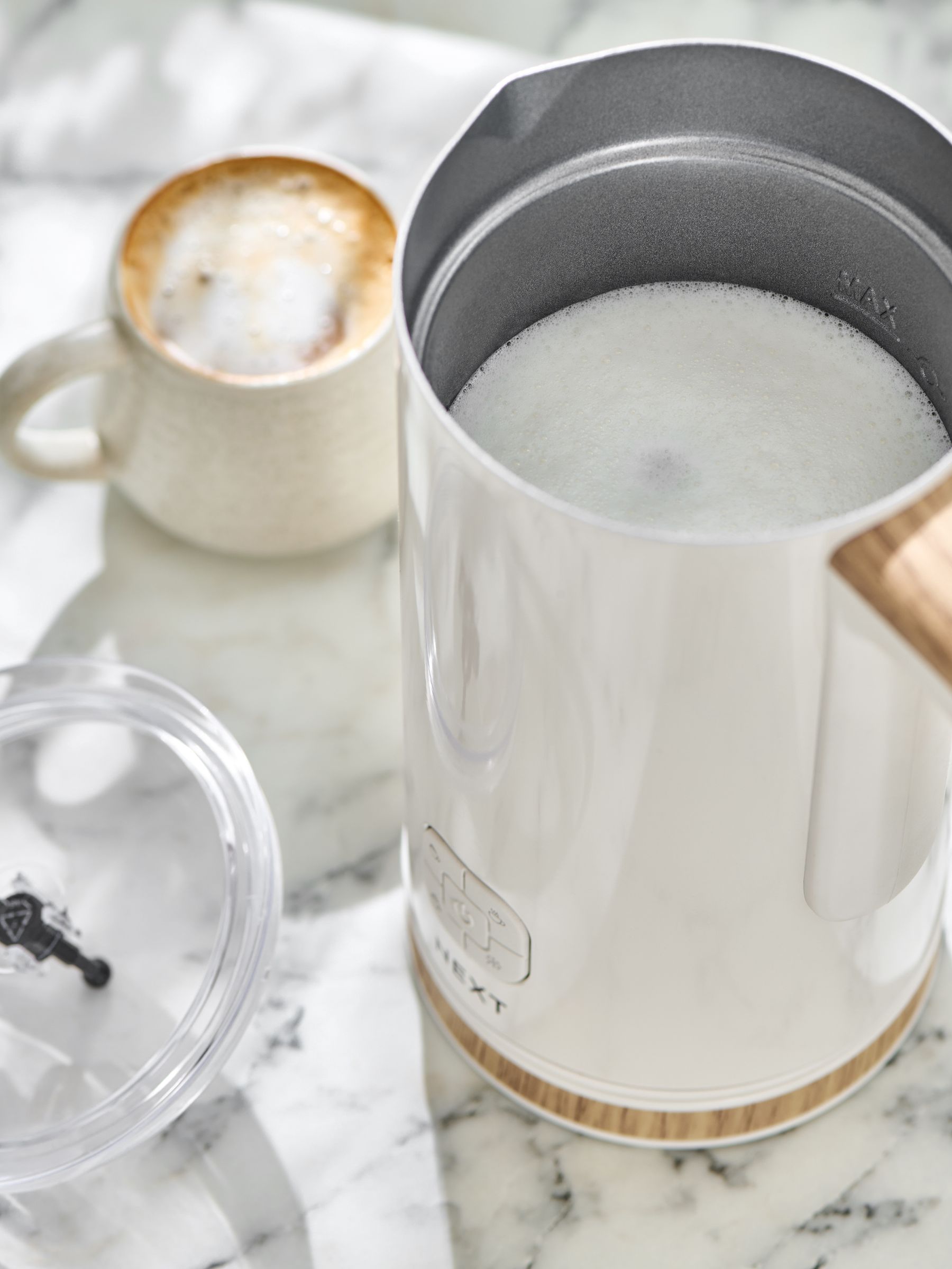 Buy Cream Malvern Milk Frother and Hot Chocolate Maker from the