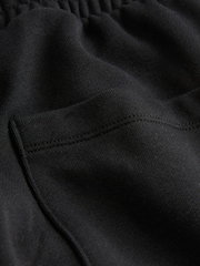 self. Black Cuffed Joggers - Image 5 of 6