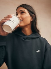 self. Black Hoodie - Image 4 of 8