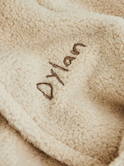 My 1st Years Personalised Bear Borg Brown Robe - Image 2 of 5