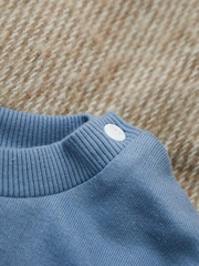 My 1st Years Blue Mama’s Boy Personalised 100% Cotton Sweatshirt - Image 4 of 4