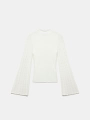 Mint Velvet White Embellished Knit Top - Image 6 of 7