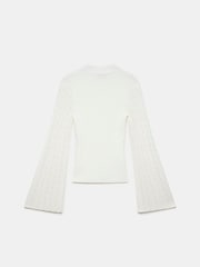 Mint Velvet White Embellished Knit Top - Image 7 of 7