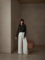 Mint Velvet – Hose mit weitem Bein und Abnähern - Bild 2 von 7