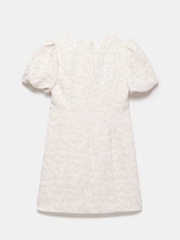 Mint Velvet White Sequin Boucle Mini Dress - Image 7 of 7