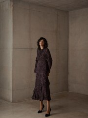 Mint Velvet Red Animal Print Maxi Dress - Image 5 of 7