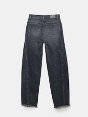 Mint Velvet Black Tapered Jeans - Image 7 of 7