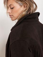 Mint Velvet Brown Brown Tassel Jacket - Image 5 of 7