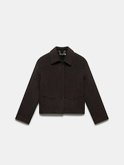 Mint Velvet Brown Brown Tassel Jacket - Image 6 of 7