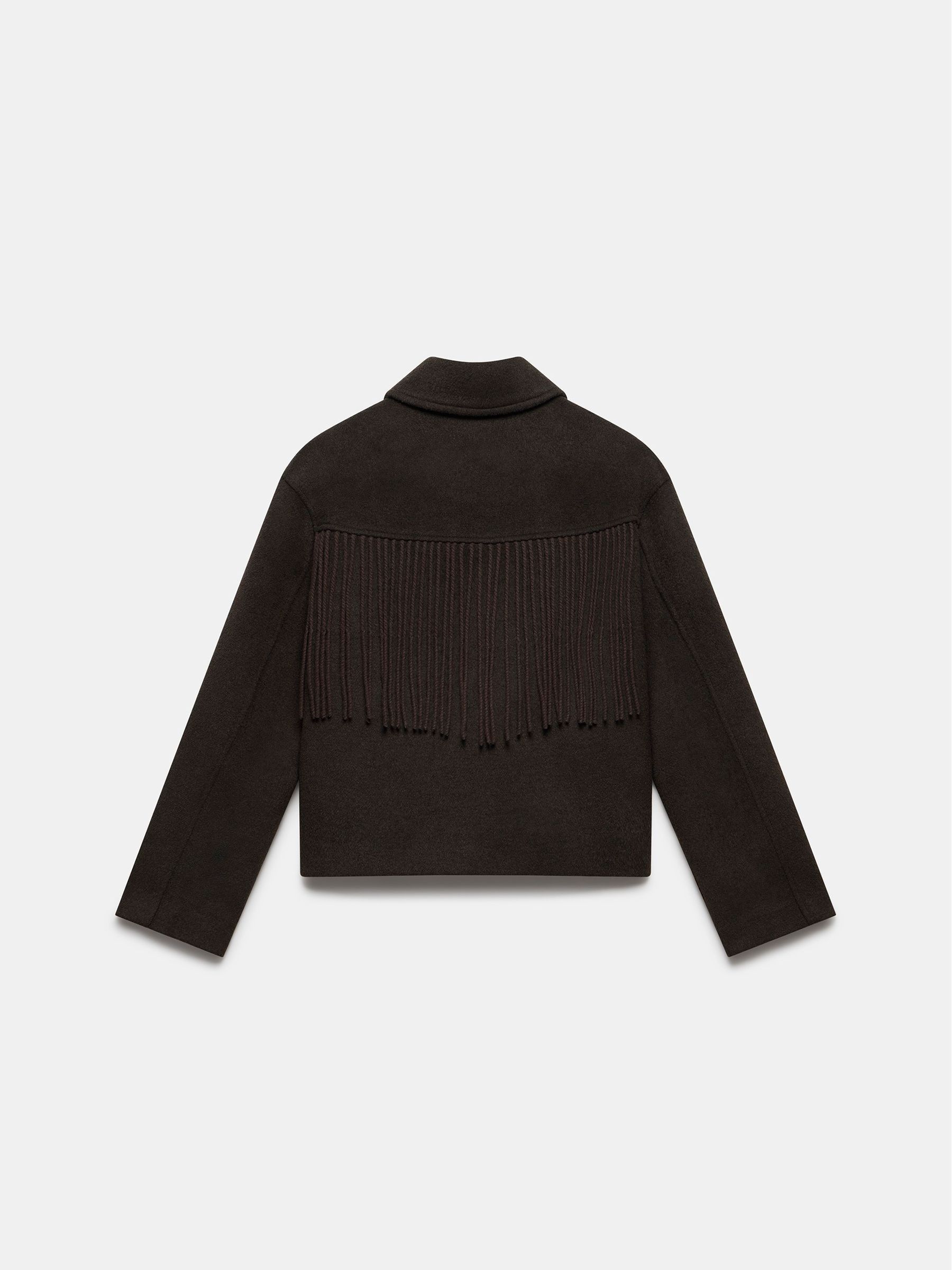 新品 CLANE FRINGE ARCH SLEEVE KNIT TOPS