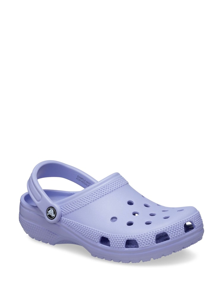 Crocs Plum Purple Adults Classic Clogs - Image 2 of 5 Crocs Plum Purple Adults Classic Clogs - Image 2 of 5
