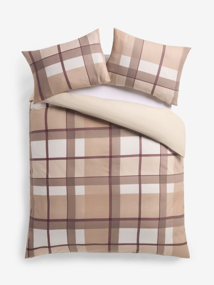 Conjunto de funda de edredón y funda de almohada cepillado - Imagen 4 de 4