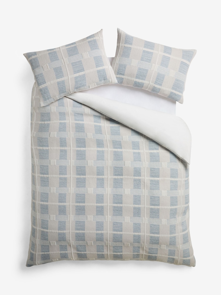 Quilted Pattern Duvet Cover and Pillowcase Set - Imagen 5 de 5 Quilted Pattern Duvet Cover and Pillowcase Set - Imagen 5 de 5