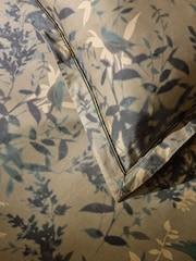 Green Time Travel Floral 200TC Sateen Duvet Cover and Pillowcase Set - Image 7 of 10