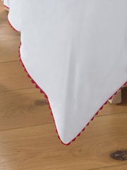 Natural Cotton Christmas Gingerbread Crochet Duvet Cover and Pillowcase Set - Image 9 of 10