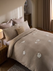 Fleece Tufted Hamish Duvet Cover and Pillowcase Set - Slika 2 iz 4