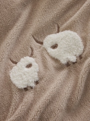 Fleece Tufted Hamish Duvet Cover and Pillowcase Set - Slika 4 iz 4