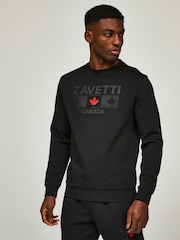 Zavetti Canada Cirico Black Sweatshirt - Image 1 of 6